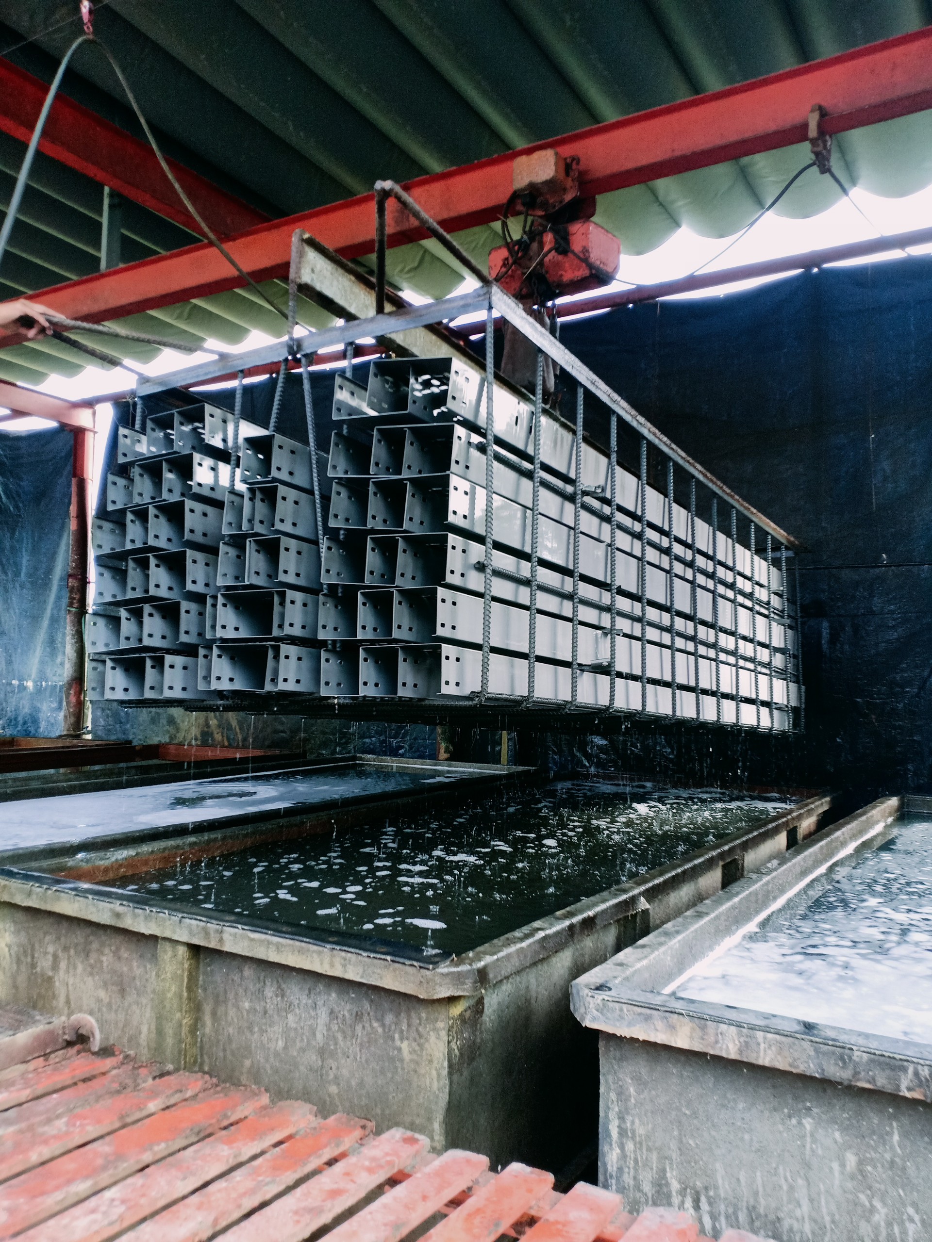 xử lý sơn tĩnh điện